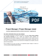 Project Manager - Projektleiter en-GB