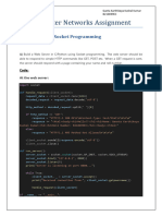 Computer Networks Assignment-2