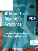10 Hacks For Dispute Avoidance