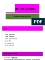 Klasifikasi Karies
