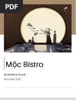 Moc Bistro - Business Plan