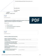 EVALUACIÓN OPERACIONES SGA 9001 - Revisión Del Intento - Inicio