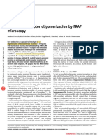 PP3_2009_Dorsch_Nature Methods_Analysis of receptor oligomerization by FRAP microscopy