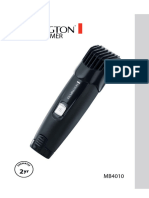 Remington MB4010 Horizon Beard Trimmer