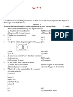 XI COMPUTER SCIENCE SET 1