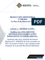 Linea - Net - No Escolarizados R.M. - 108 - 2024 Santos Lovera