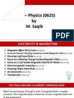 Ig=III-emar Electricity & Magnetism