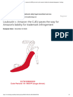 Louboutin v. Amazon - The CJEU Paves The Way For Amazon's Liability For Trademark Infringement - Lexology