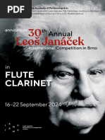 Janacek Flute and Clarinet Competition 2024