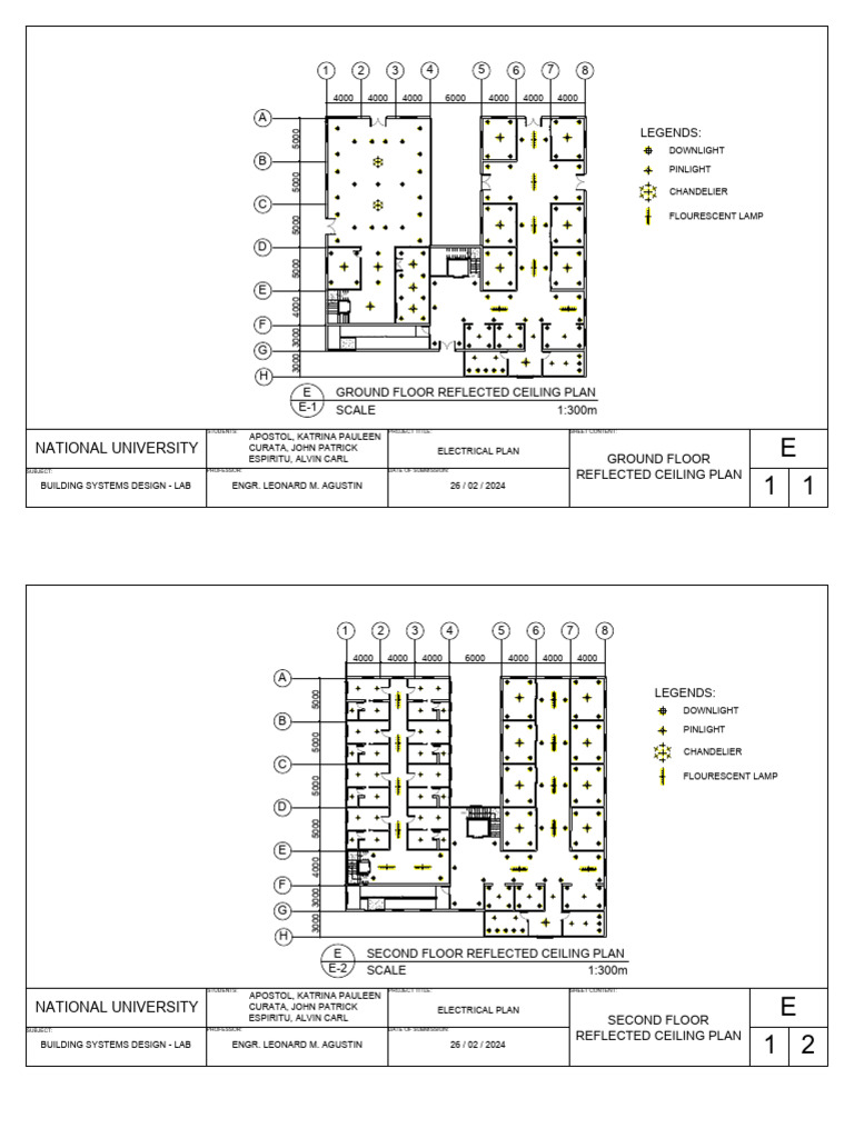Electrical Plan and Lighting Layouts | PDF | Lighting | Glass Applications