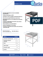 Ficha Anafe 4 Platos 9970A4P-MS