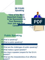 Lecture Five - Public Speaking Leo
