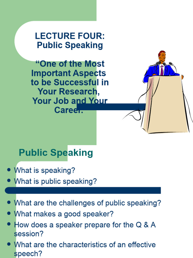 Mastering Public Speaking Skills | PDF | Public Speaking | Speech