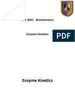 LEC 07 - Enzyme Kinetics