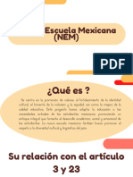 Nueva Escuela Mexicana (NEM) - 1