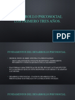 3. Desarrollo psicosocial los primero tres años