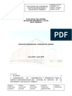 PLN-01 Plan Anual de Trabajo Del Sistema de Gestion de Seguridad y Salud en El Trabajo.