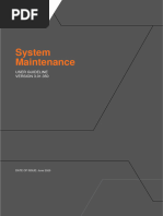 Transas System Maintenance Guideline SM JUNE2020