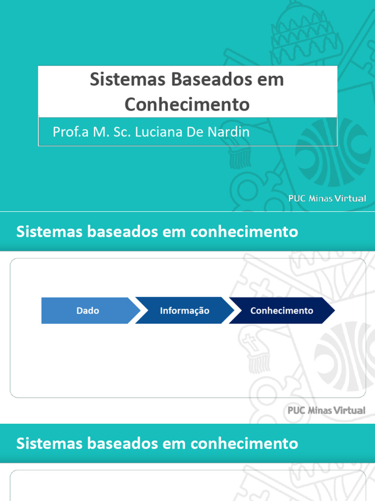 Fundamentos de Sistemas de Conhecimento | PDF | Conhecimento ...