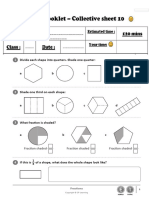 Collective Sheet 10-Fractions Booklet