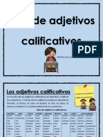 AdjectivesSpanishAdjetivoscalificativos
