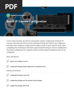 Bosch Ip Camera Configuration