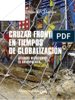 Cruzar Fronteras en Tiempo de Globalizacion. Estudios Migratorios en Antropologia (1 Hoja OCRm) - San