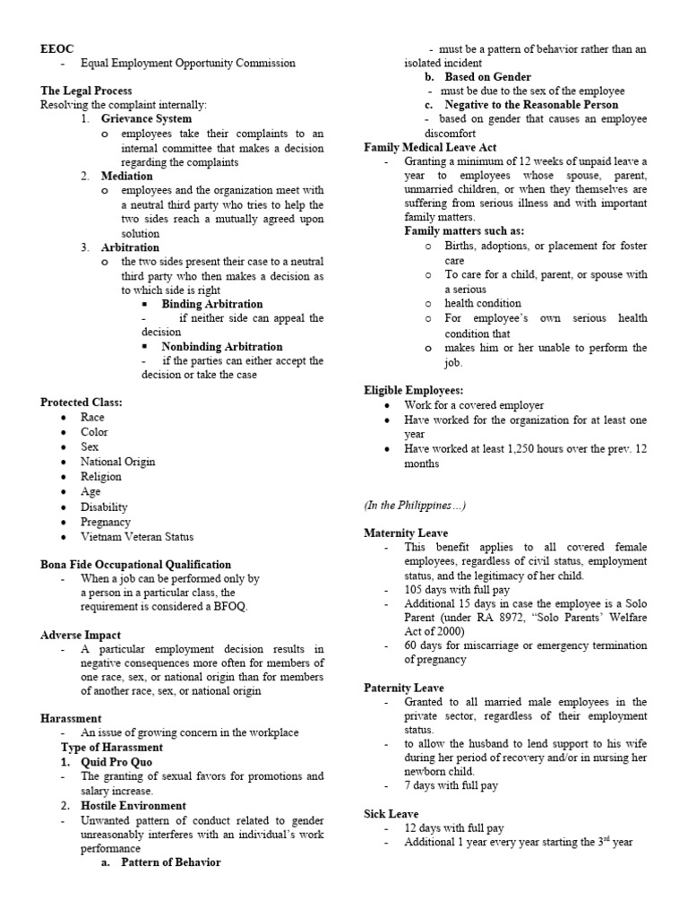 EEOC Complaint Resolution Process Guide | PDF | Equal Employment ...