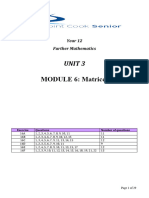 Chapter 16 Matrices Notes Pwe