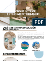 Diseño de Interior Mediterraneo