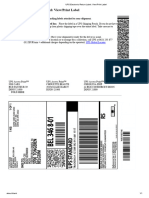 UPS Electronic Return Label - View - Print Label