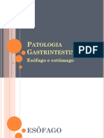 Patologia Gastrintestinal Esofago e Estômago 2023 para Alunos