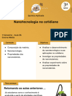 Nanotecnologia No Cotidiano: Química Aplicada