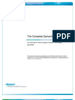 Speech Analytics - The Complete Semantic Index