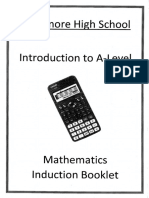 Maths Bridging Work 2023