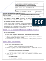 APNP Estudo Orientado X - Resumo. Finalizada