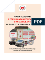 Garis Panduan Kesihatan Kecemasan Dan Ambulans Di Fasaliti Kesihatan Primer 2015