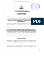 Acuerdo 684 de 2023 Que Adoptan El Programa de Formacion Inicial para El Ejercicio de La Abogacia Se Establece El Temario Del Examen Profesional