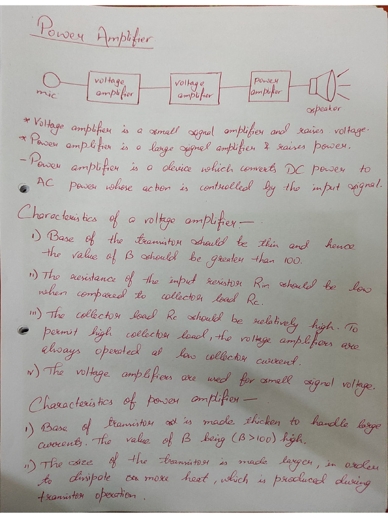 Power Amplifier | PDF