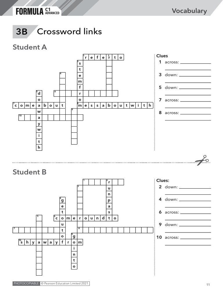 FORM C1 Photocopiables 3B | PDF | Word Puzzles | Puzzles