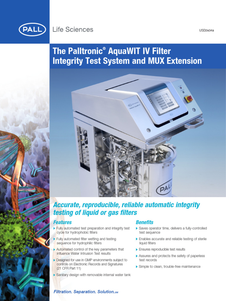12 5533 USD2834 A Palltronic AquaWIT IV and MUX System BRO EN | PDF ...