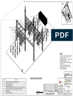 1E-001-2-2091-AE-401 - Isometrico Arr. Equipo Subestación de Potencia - RA
