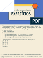 Exercícios