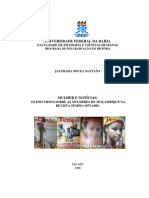 13 . Mulher e Noticias Os Discursos Sobre as Mulheres de Mocambique Na Revista Tempo 1975-1985