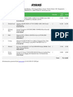 #Slno Category Product Quantity Unit Price Total