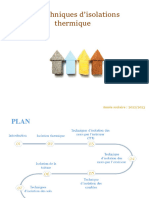 Isolation Thermique