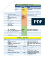 Packing Checklist For Abroad