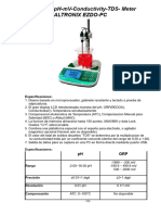 Phmetro ALTRONIX EZDO-PC Español (D)