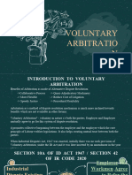 Voluntary Arbitration