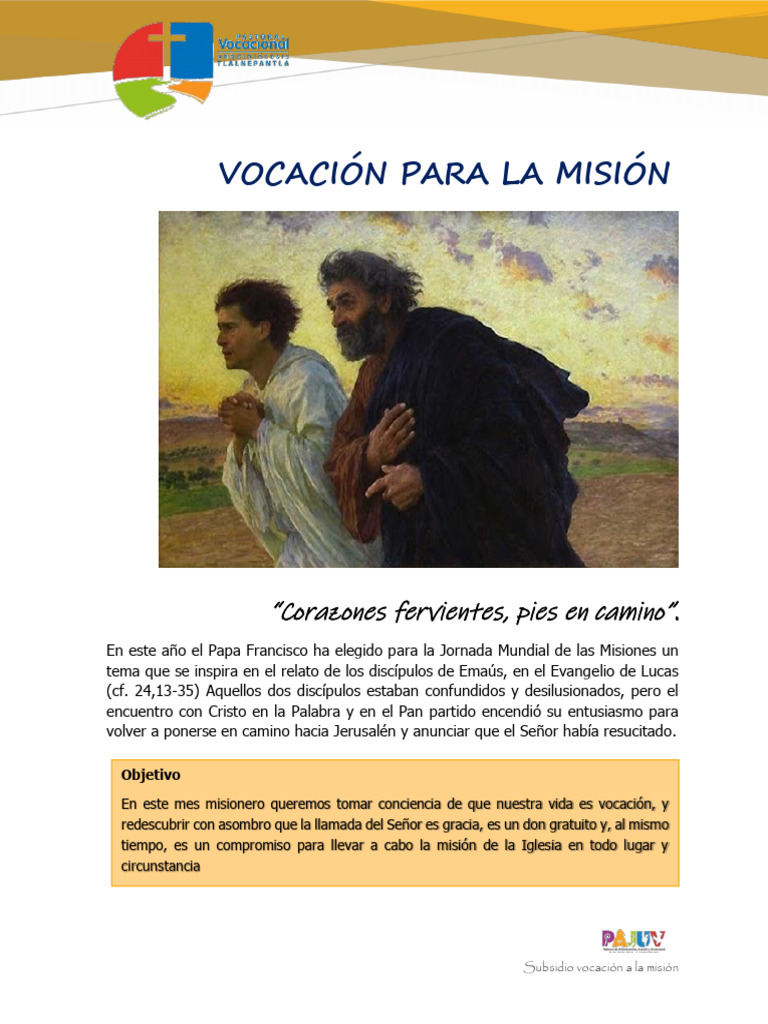 Vocación y Misión en la Iglesia | PDF | La resurrección de Jesús | Jesús